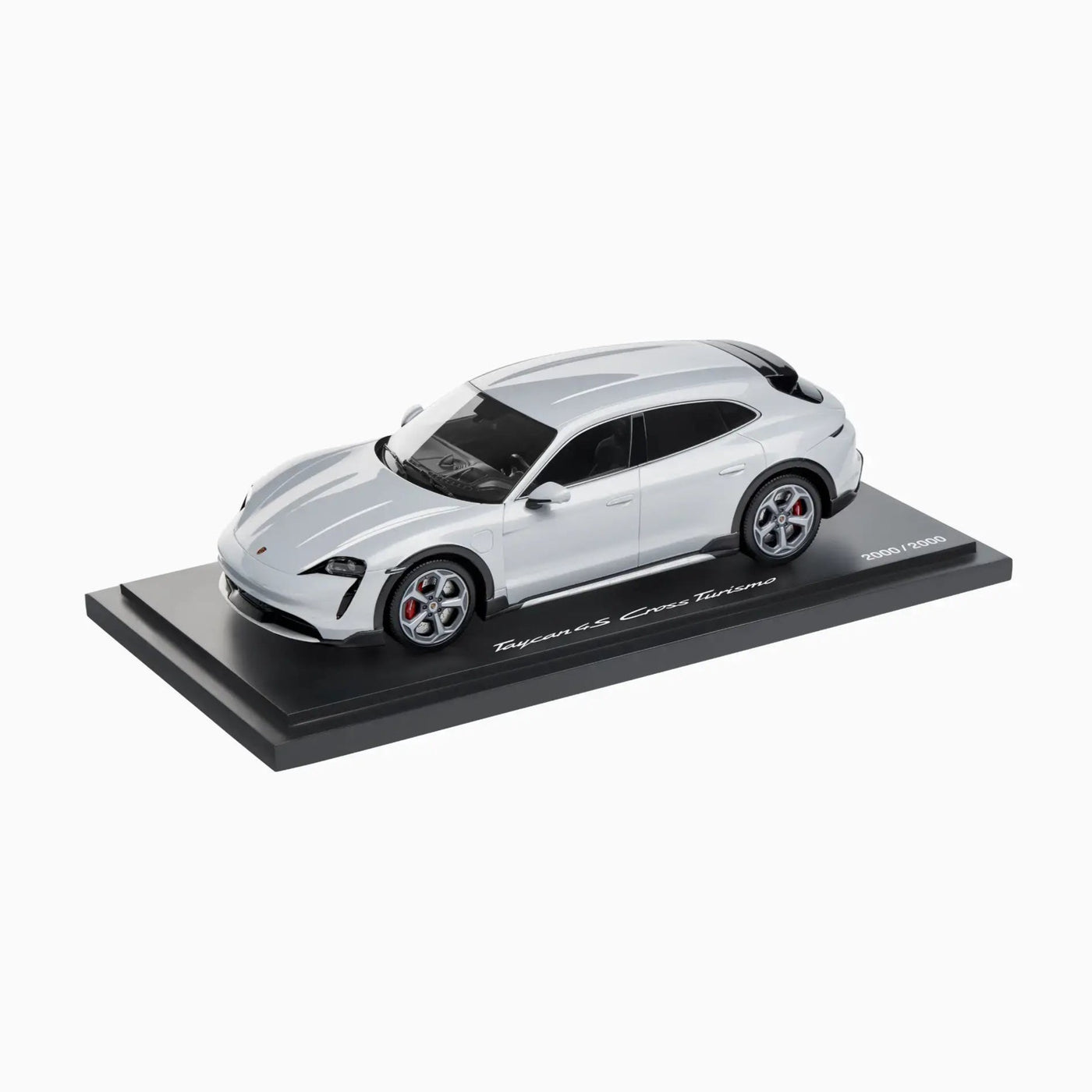 Porsche Taycan 4S Cross Turismo Limited Edition Model 1:18 - Ice Grey Metallic