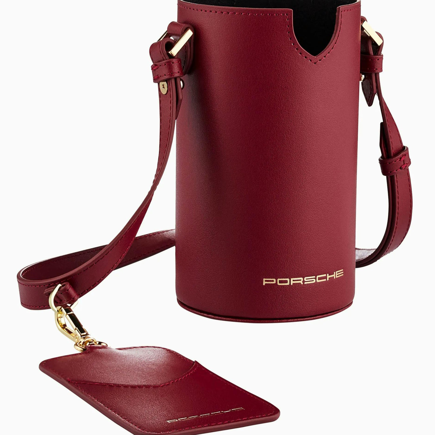 Porsche Cup Holder Shoulder Bag - Red