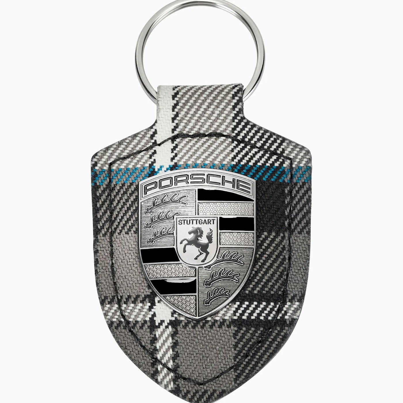 Porsche Turbonite Crest Keychain - 50Y Turbo