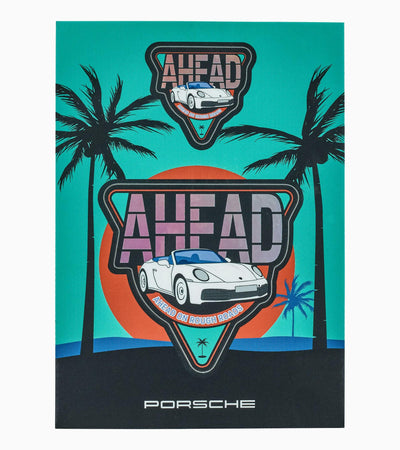 Porsche No. 2 Sticker Set, Limited Edition - AHEAD