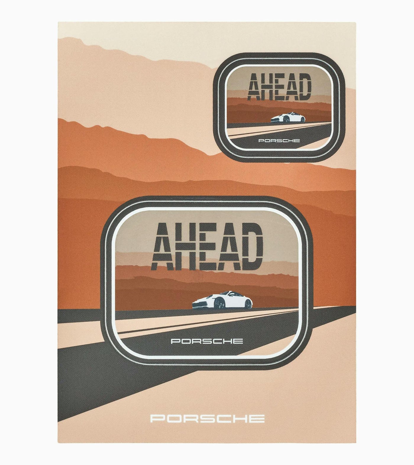 Porsche No. 1 Sticker Set, Limited Edition - AHEAD