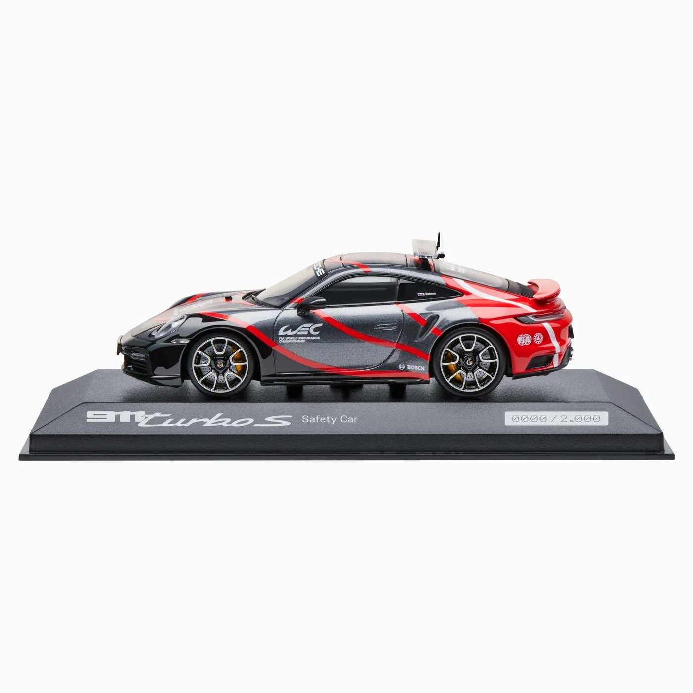 Porsche 911 Turbo S (992) WEC Safety Car - 1:43 Scale Model