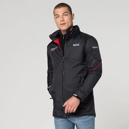 Porsche Men's Windbreaker Jacket Boss Tag Heuer Motorsport