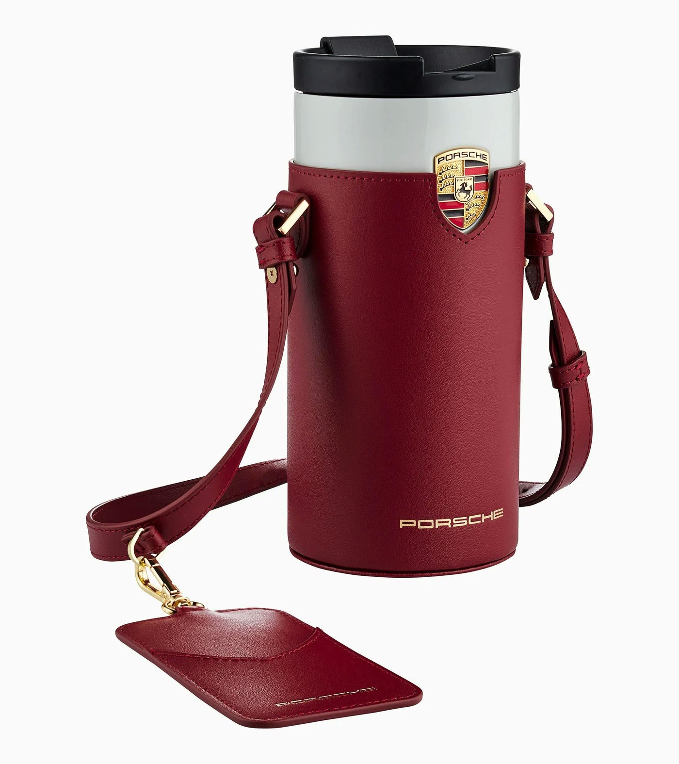 Porsche Cup Holder Shoulder Bag - Red