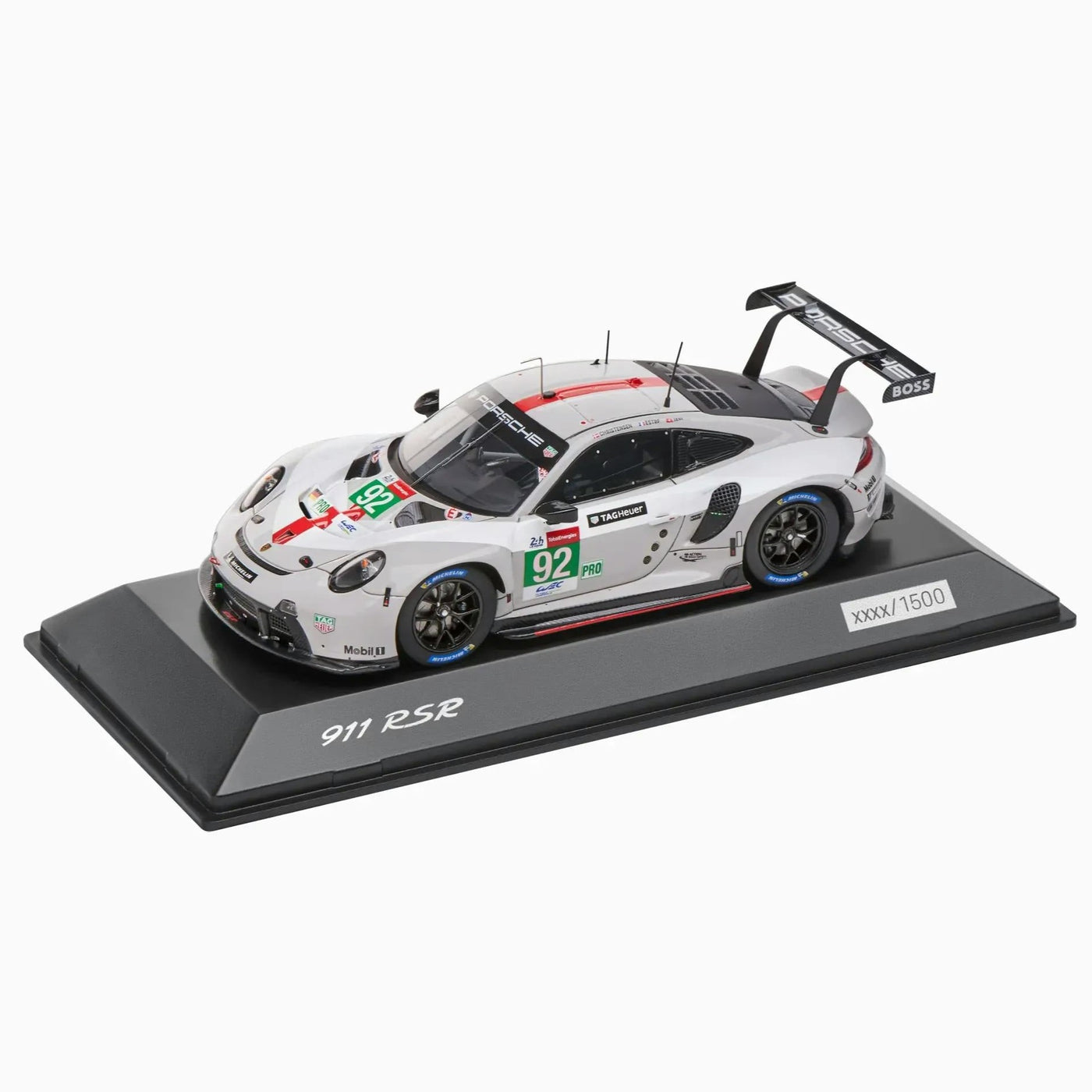 Porsche 911 RSR #92 24h Le Mans 2021 (991) Model Car 1:43 - Grey