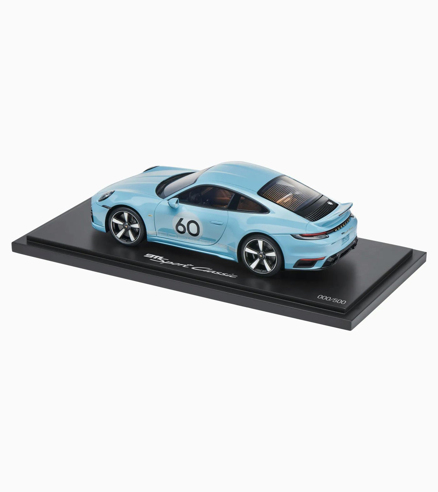 Porsche 911 Sport Classic (992) Model Car 1:18 Scale - Meissen Blue