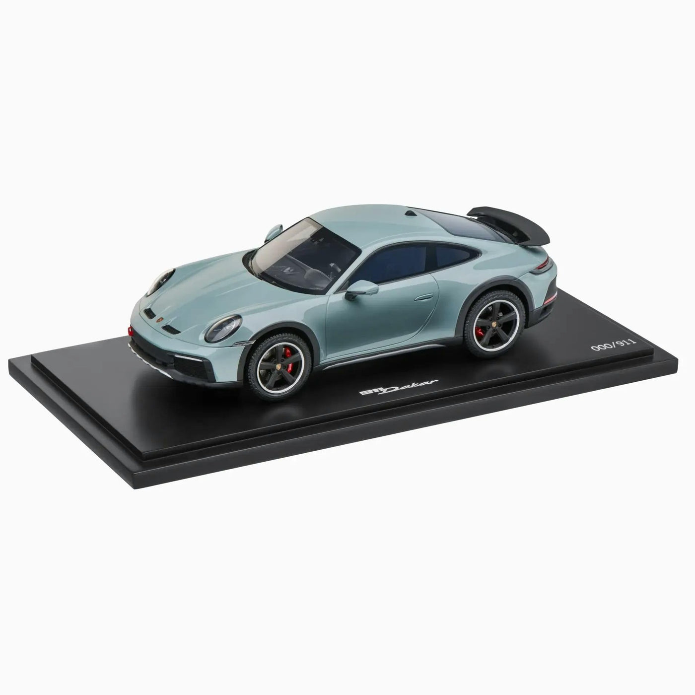 Porsche 911 (992) Dakar 1:18 Scale Model Car - Shade Green