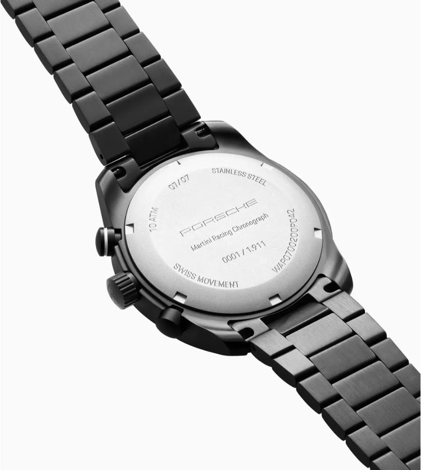 Porsche Martini Racing Chronograph Watch - Black