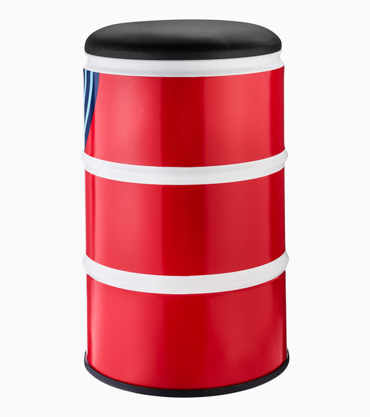 Porsche Oil Barrel Drum Stool - New Designs (GT1, Penske Motorsport, Roughroads, Heritage, Martini Racing)