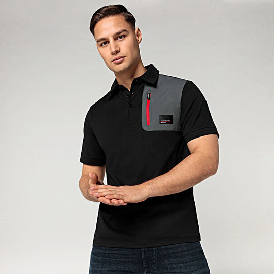 Porsche Men's Polo Shirt - Motorsport Fanwear