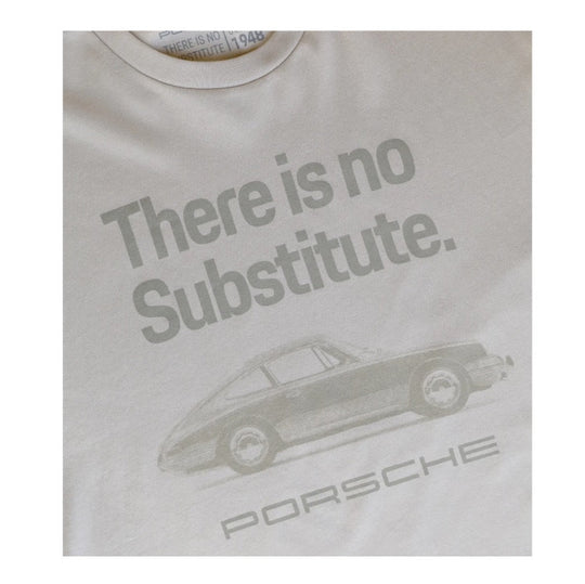 Porsche Men's T-Shirt (Crema) - There Is No Substitute