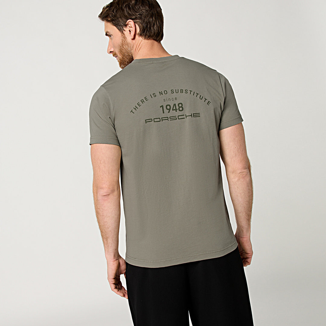Porsche Men's T-Shirt (Green) - There Is No Substitute