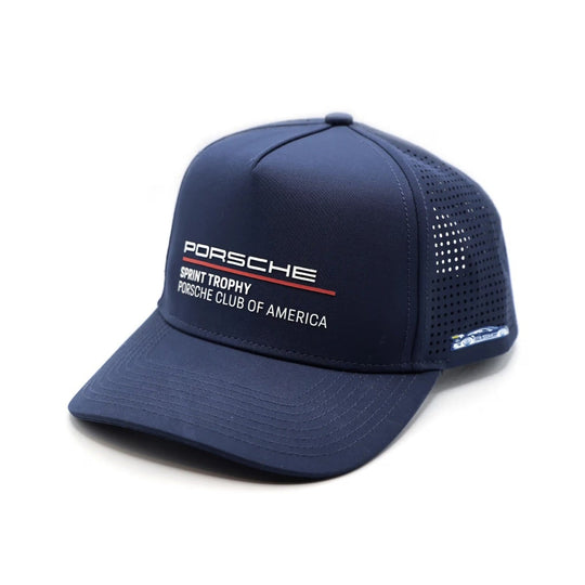 Porsche RACEBORN Hat (Blue) - Porsche Club of America