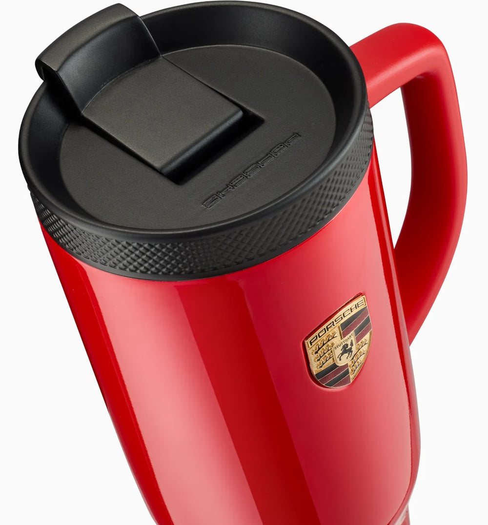 Porsche Thermal Mug With Straw (Red) - 911 GT3 S/C