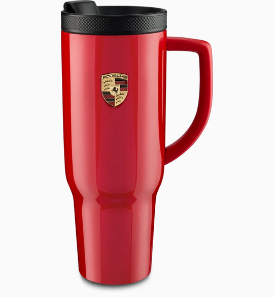Porsche Thermal Mug With Straw (Red) - 911 GT3 S/C