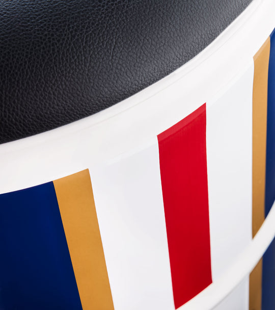 Porsche Oil Barrel Drum Stool - New Designs (GT1, Penske Motorsport, Roughroads, Heritage, Martini Racing)