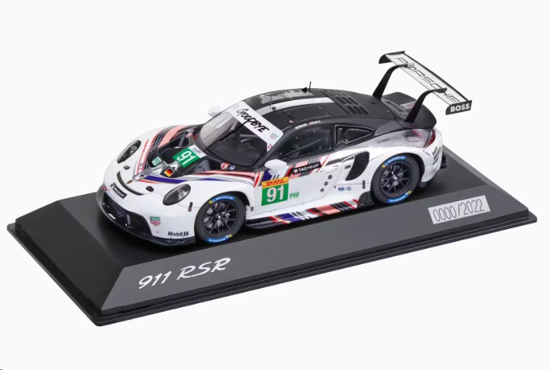 Porsche 911 RSR (992) Model Car 1:43 Scale - Goodbye #91 – Porsche Exchange