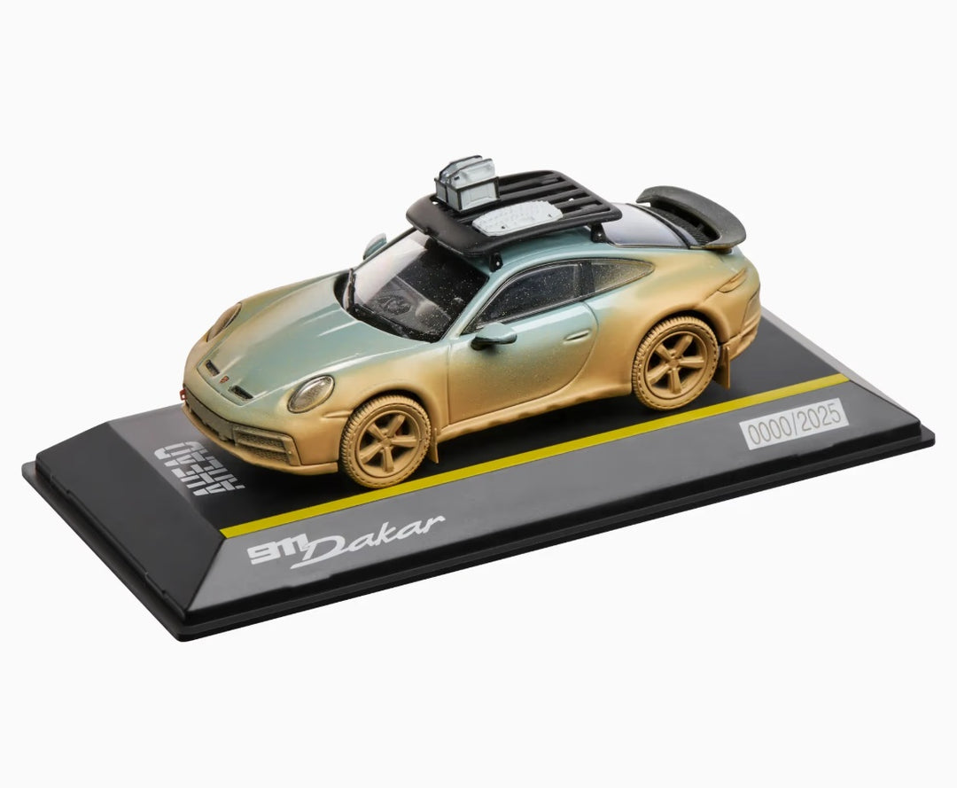 Porsche 911 Dakar (992) , 1:43 Scale, Shade Green - AHEAD Roughroads