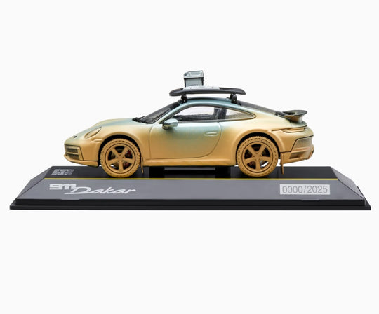 Porsche 911 Dakar (992) , 1:43 Scale, Shade Green - AHEAD Roughroads
