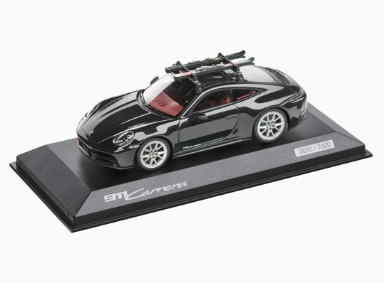 Porsche 911 Carrera (992.2) With Skies 1:43 Scale Model Car