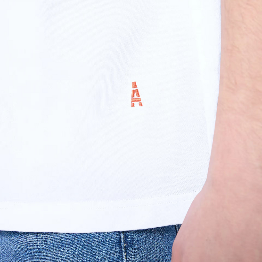 Porsche Men's White T-shirt - AHEAD