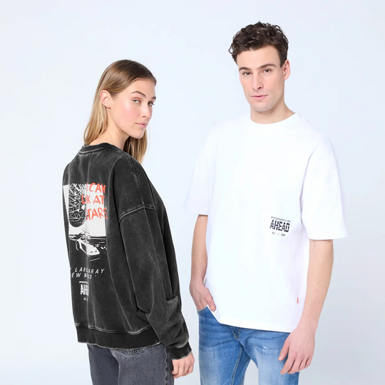 Porsche Men's White T-shirt - AHEAD