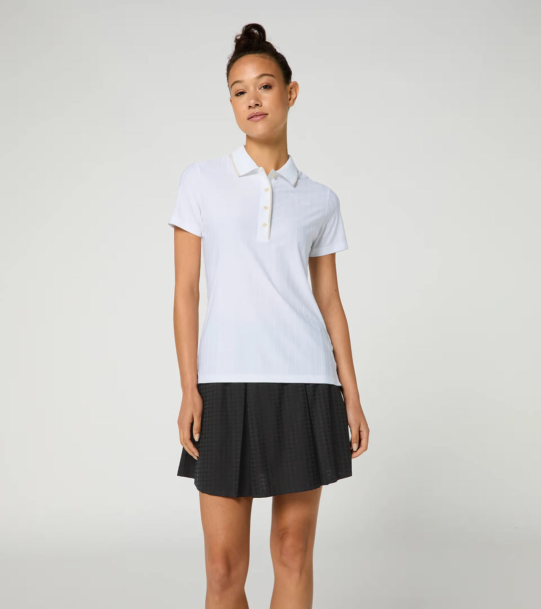 Porsche x Puma Women's White Polo Shirt - 911 Targa 60Y