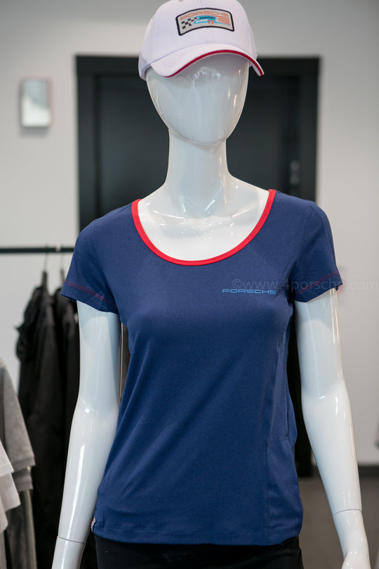 Porsche Ladies Relaxed T-Shirt- Rennsport Reunion VI