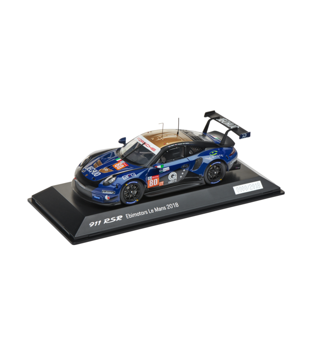 Porsche  911 RSR Ebimotors Le Mans 2018 Model Car 1:43