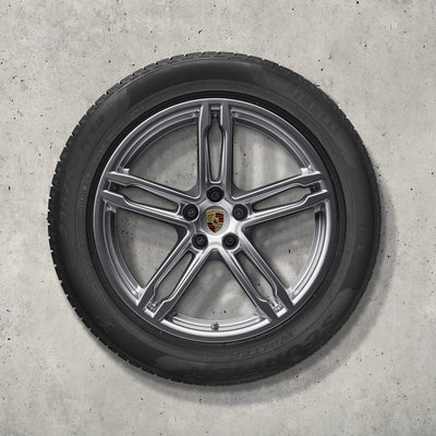 19" Macan III Winter Tire & Wheel Set - Silver