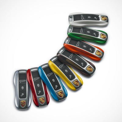 Porsche Painted Key Cover For New Style Keys (911 (992) / Taycan / Panamera / Cayenne)