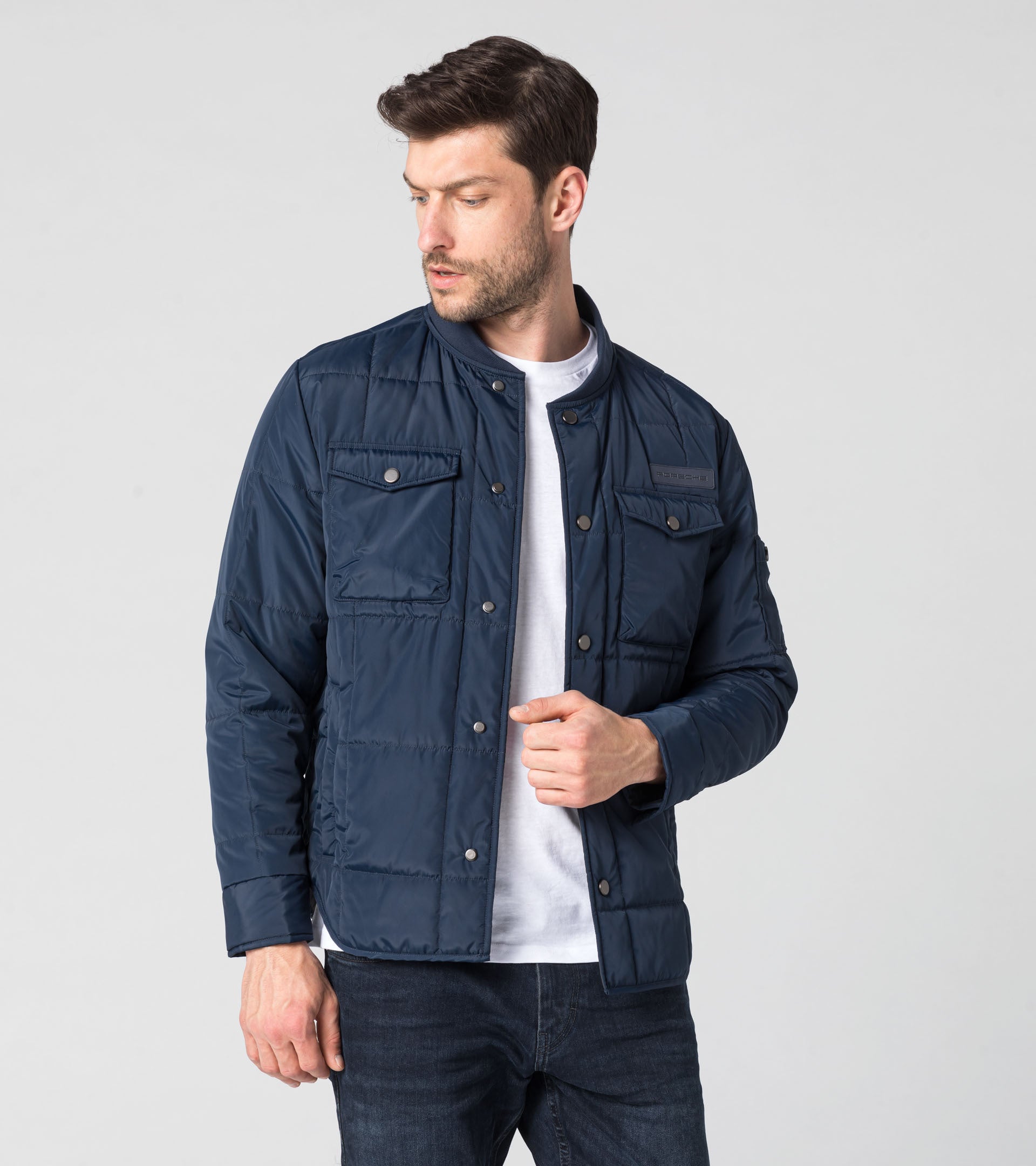Porsche Men's Quilted Jacket - Essential – Porsche Exchange