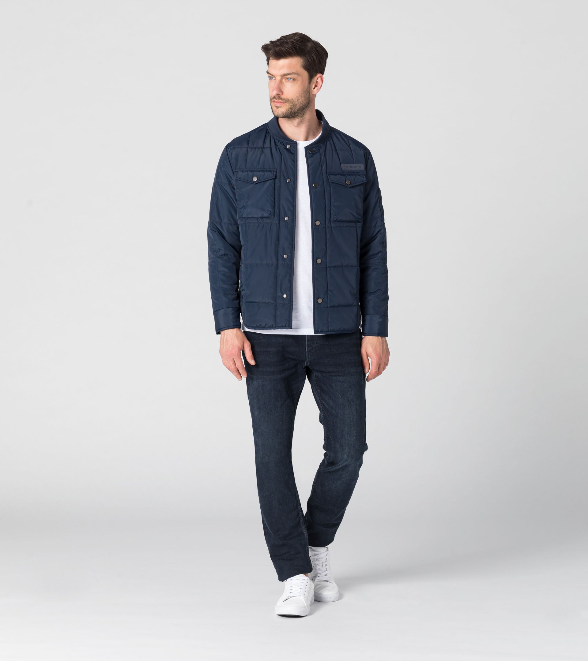 Porsche Men's Quilted Jacket - Essential – Porsche Exchange