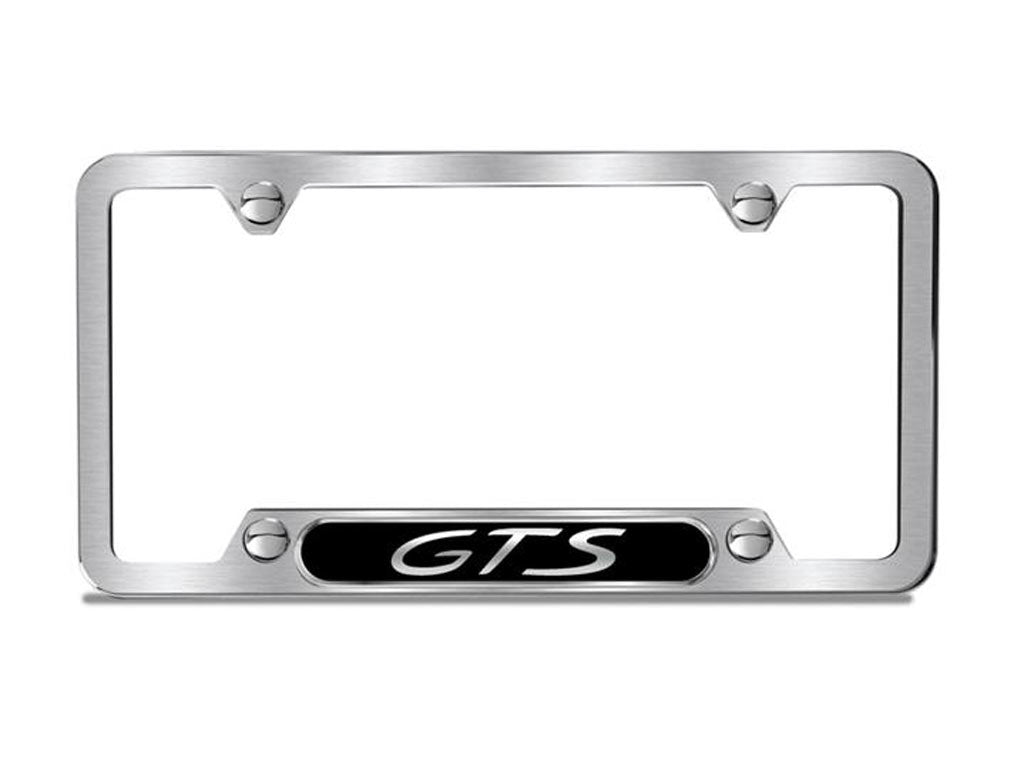 Porsche Tequipment License Plate Frames - GTS