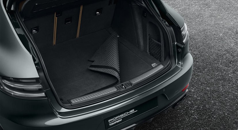 Porsche Reversible Luggage Compartment Mat W/ Nubuk Surround - Macan