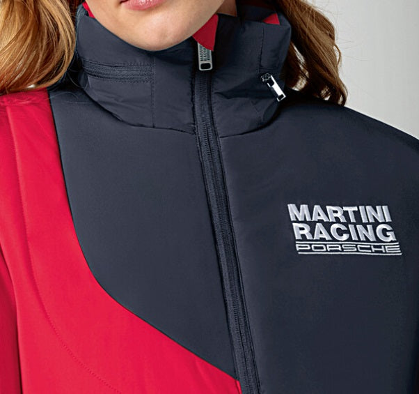 Porsche Women's Padded Jacket - Martini Racing