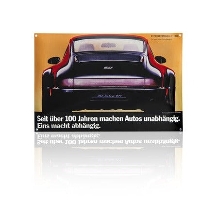 Porsche  Classic Enamel Sign - 964-4 Jubilee