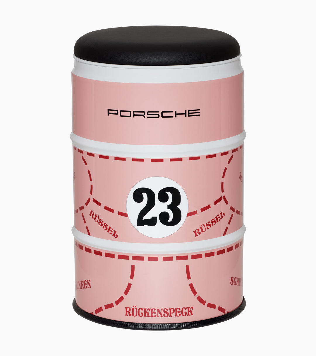 Porsche Oil Barrel Drum Stool