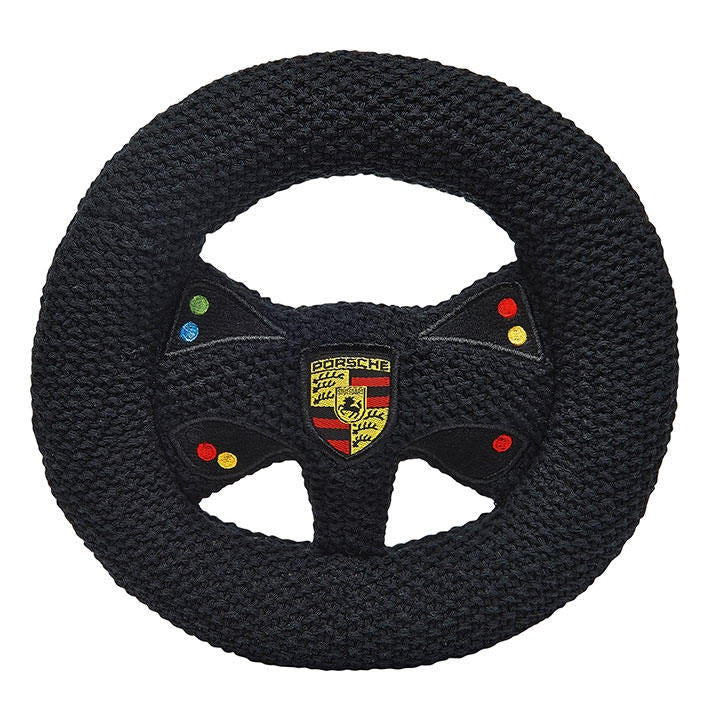 Porsche Knitted Rattling Steering Wheel - Motorsport