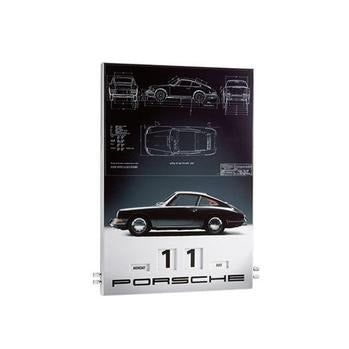 Porsche Enamel Calendar - 50 Year Anniversary