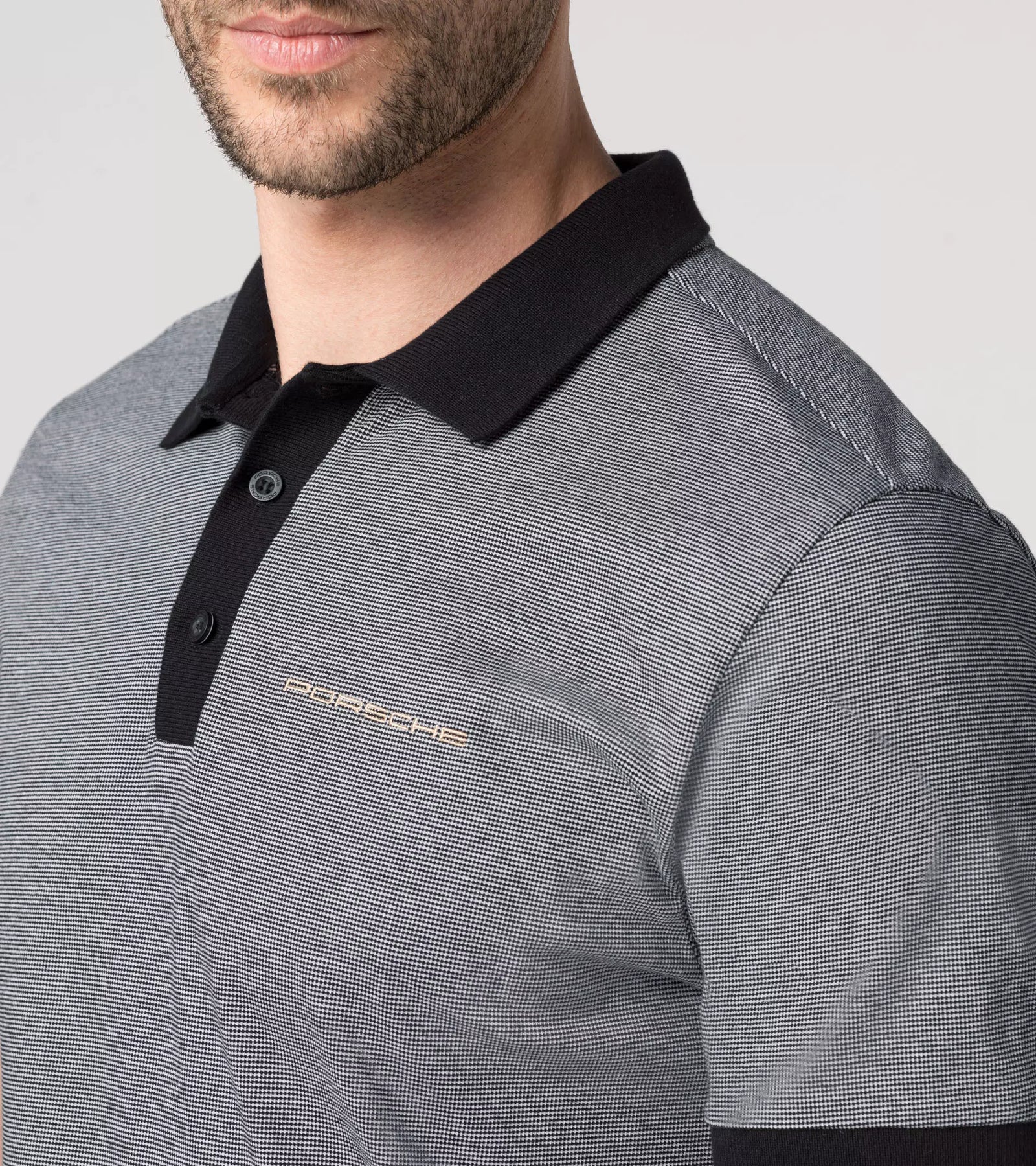 porsche dress shirt Porsche Design Men's Long Sleeve Shirt Kent Collar Navy Size 56 L NEW