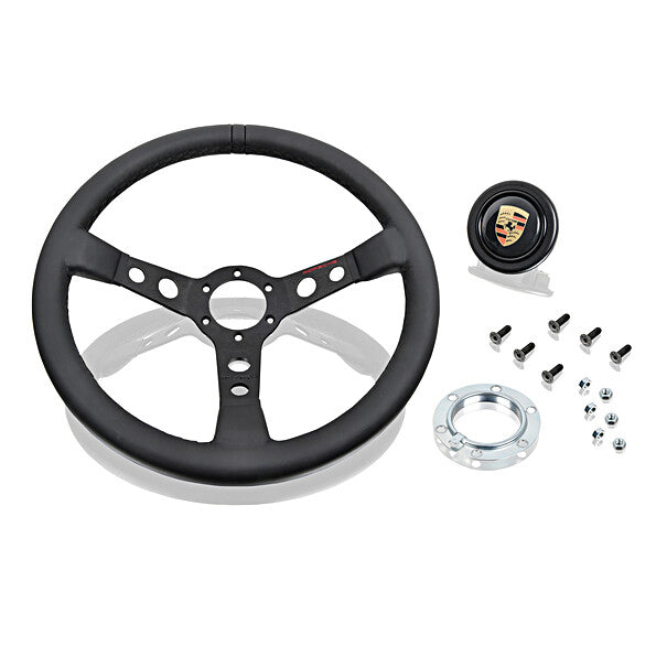 Porsche Classic Momo Performance Steering Wheel - Black Stitching