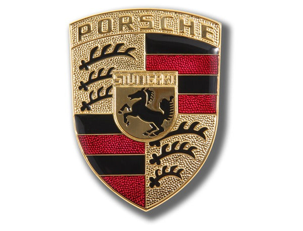 Porsche Classic Crest For Porsche 911, 928, 924, 944, 968, 959, and 964