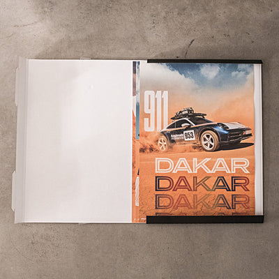 Porsche 911 Dakar Poster Set ,  Three Pieces , Limited Edition