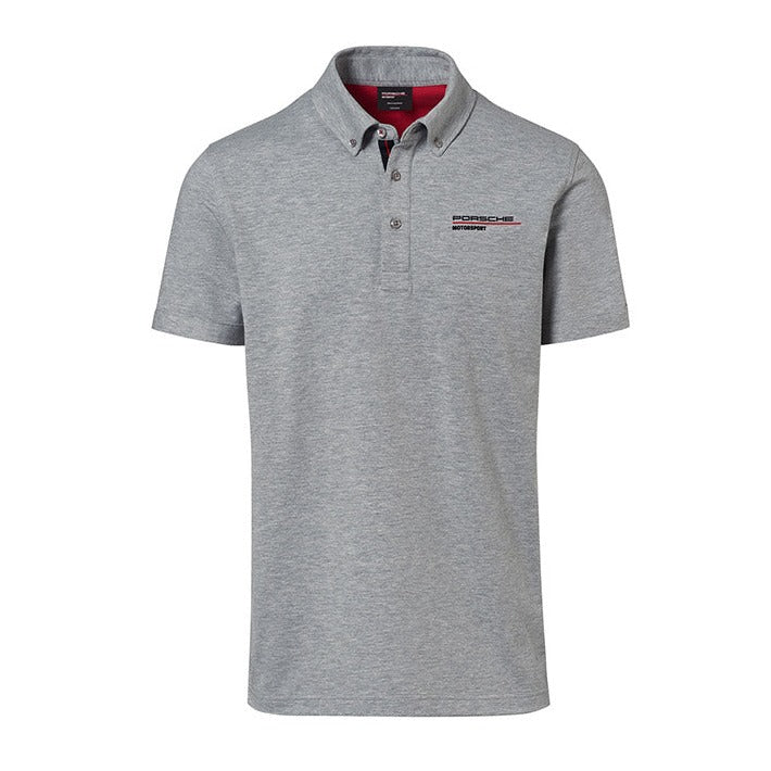 Porsche Men's Polo Shirt (Gray ) - Motorsport Fanwear