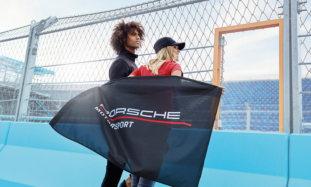 Porsche Flag 90x60cm - Motorsports Fanwear