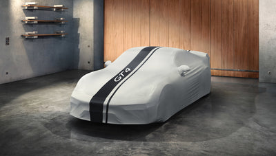 Porsche Tequipment Indoor Car Cover 718 Cayman GT4 Design – Porsche Exchange