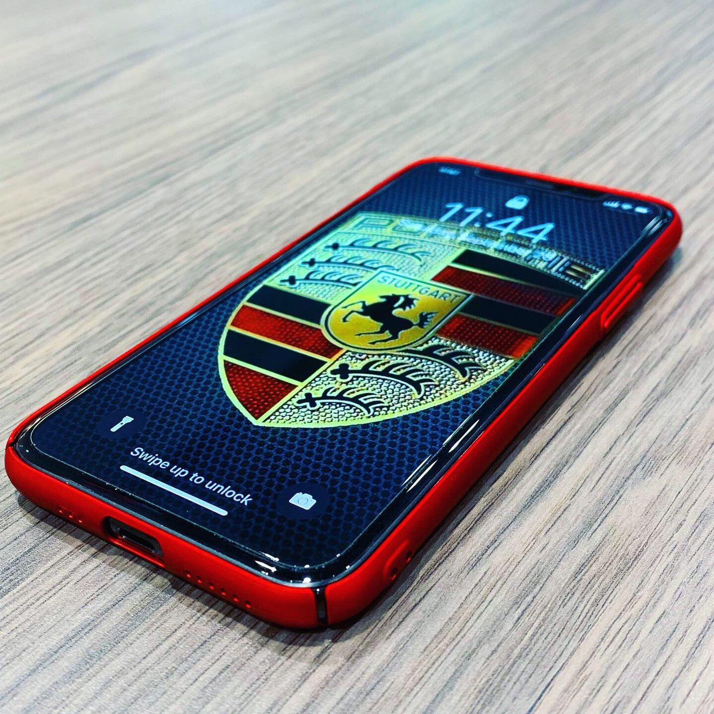 Porsche  iPhone Snap On Case - Red #23