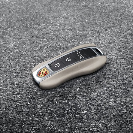 Porsche Leather Vehicle Key Side Caps