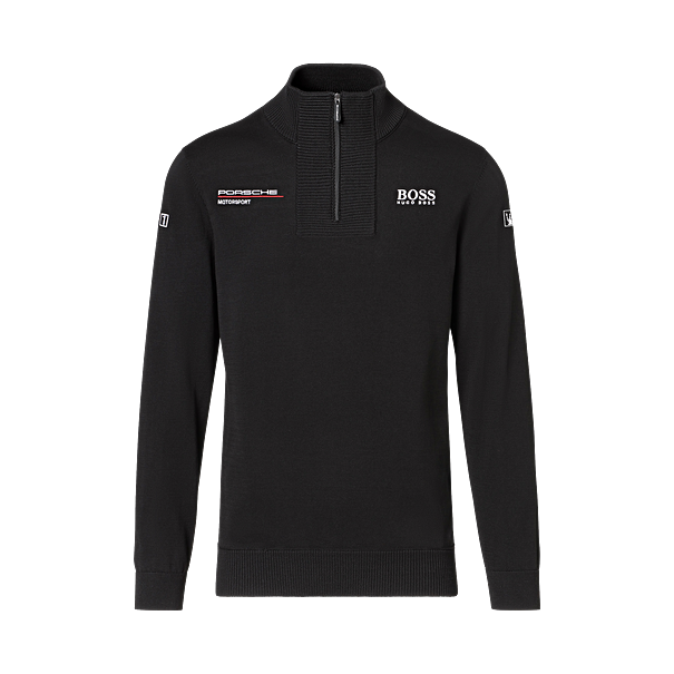 Porsche Men's Knitted Sweater - Motorsport, Hugo Boss